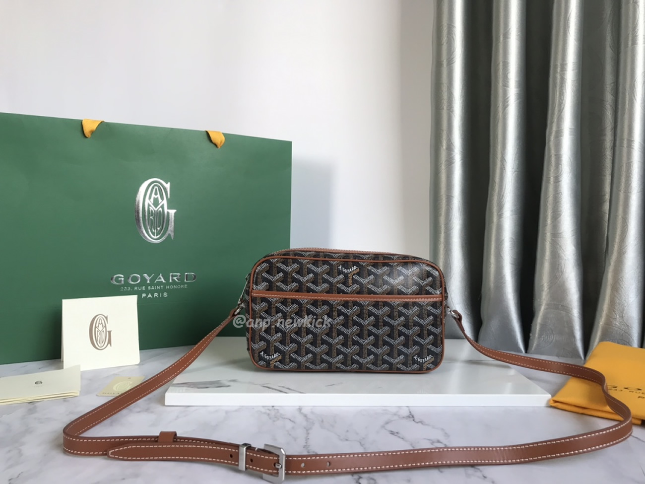 Goyard Cap Vert Camera Bag 13 Cm X 6.5 Cm X 22 Cm (22) - newkick.app